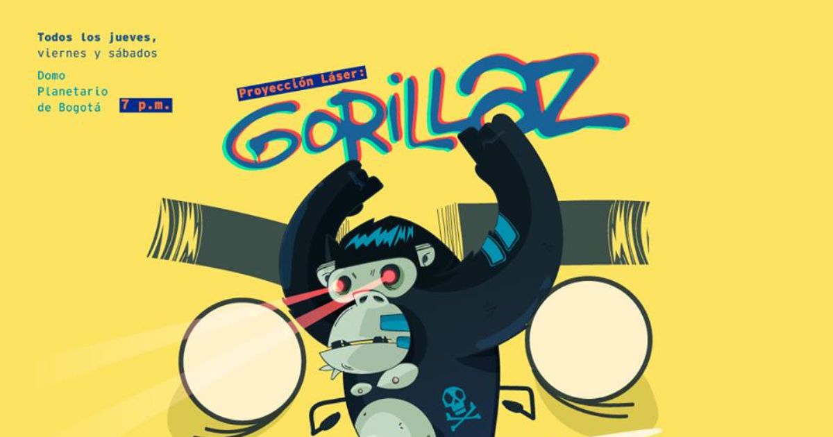 Gorillaz en Planetario 