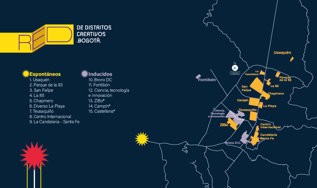 Distritos Creativos en Bogotá