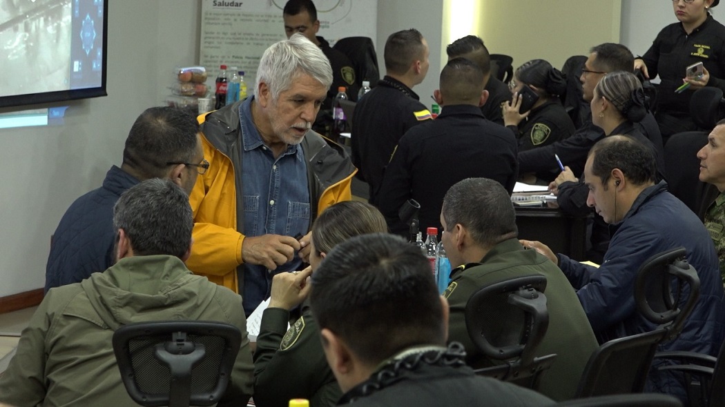 Autoridades coordinan acciones para mantener orden en Bogotá -Foto: Comunicaciones Alcaldía Bogotá / Diego Bauman