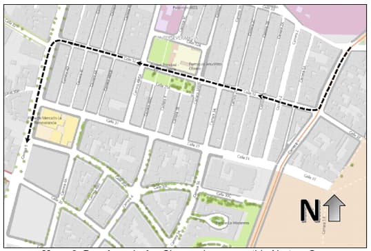 Movilidad cierres y desvíos Carrera Bogotá Trail Urbano 10 agosto 2025 mapa 3