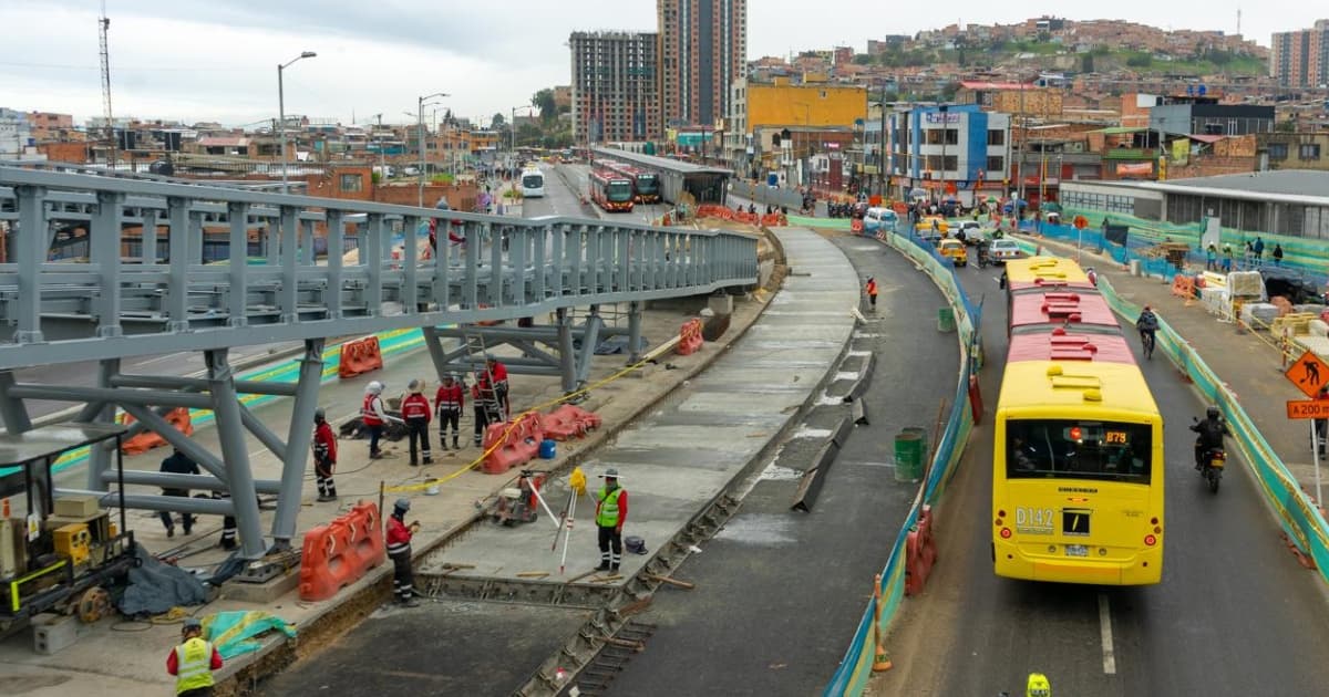 Movilidad en Bogotá: Avanzan las obras de extensión de avenida Caracas