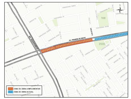 Movilidad en Bogotá: por obras Metro cierre en avenida Primero de Mayo