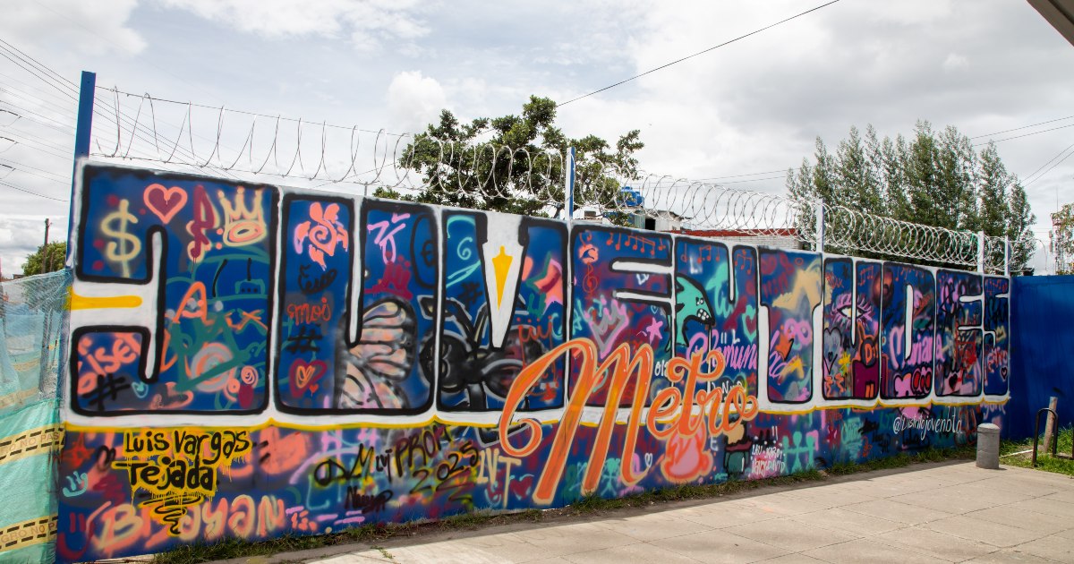 Murales artísticos embellecen las estaciones de Línea 1 Metro BogotáMurales artísticos embellecen las estaciones de Línea 1 Metro Bogotá