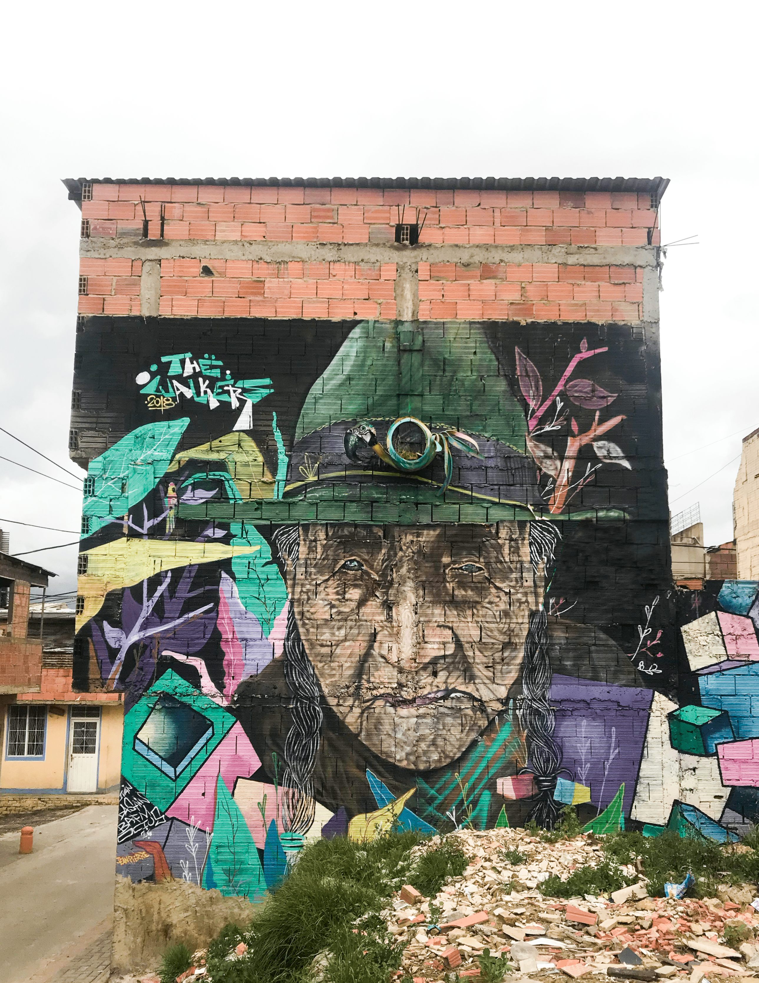 Mural Abuelita Ciudad Bolívar