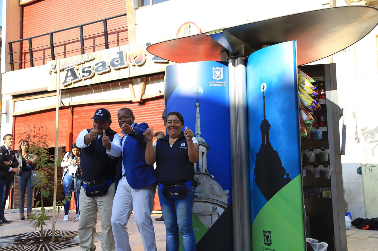 Nueva imagen de los quioscos del IPES - Foto: IPES