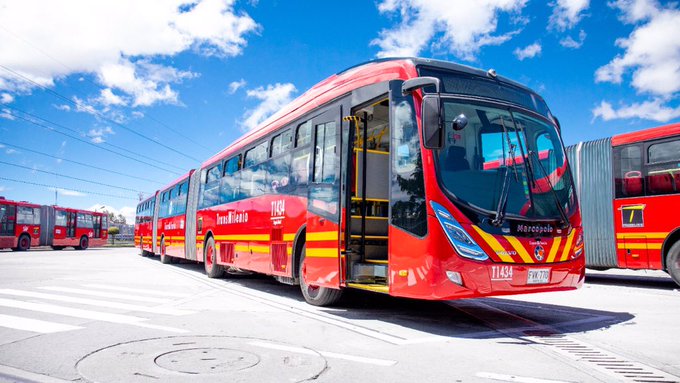 Nuevos buses de Transmilenio 