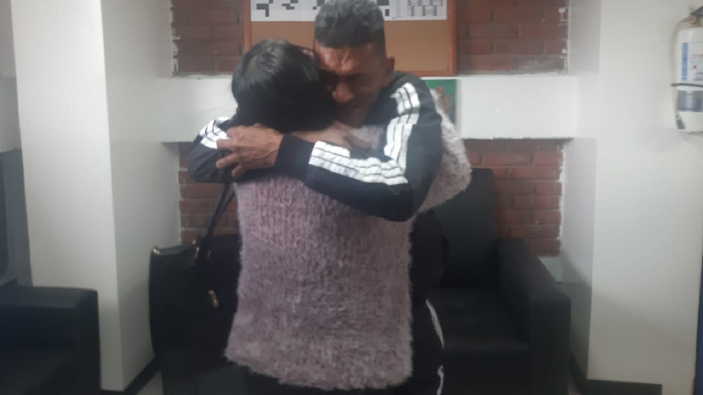 obed, se reencontró con su familia luego de 38 años sin verla