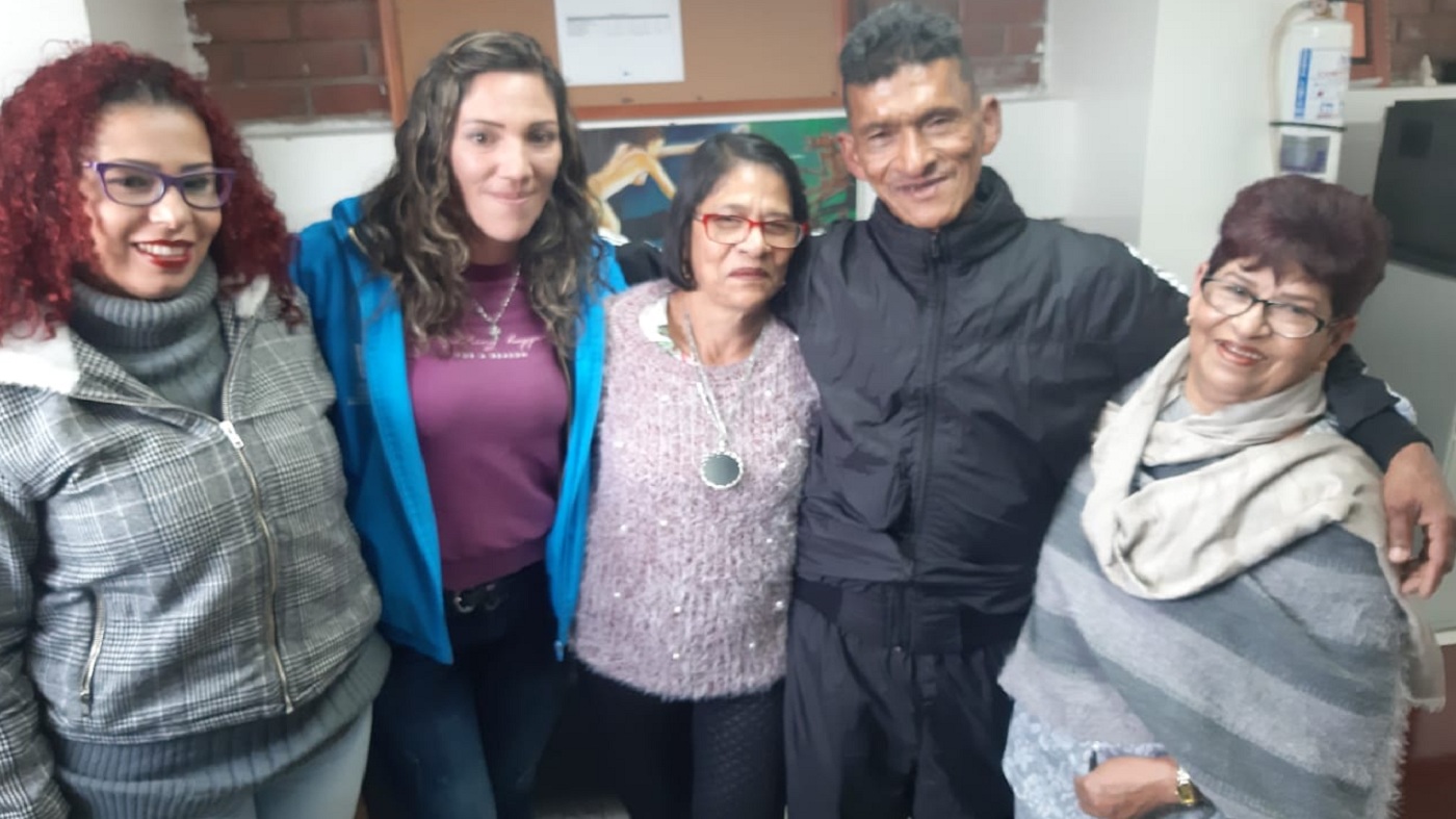 Obed, se reencontró con su familia luego de 38 años sin verla