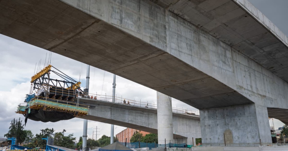 Obras del grupo 1 de la avenida 68 en Bogotá en 2025