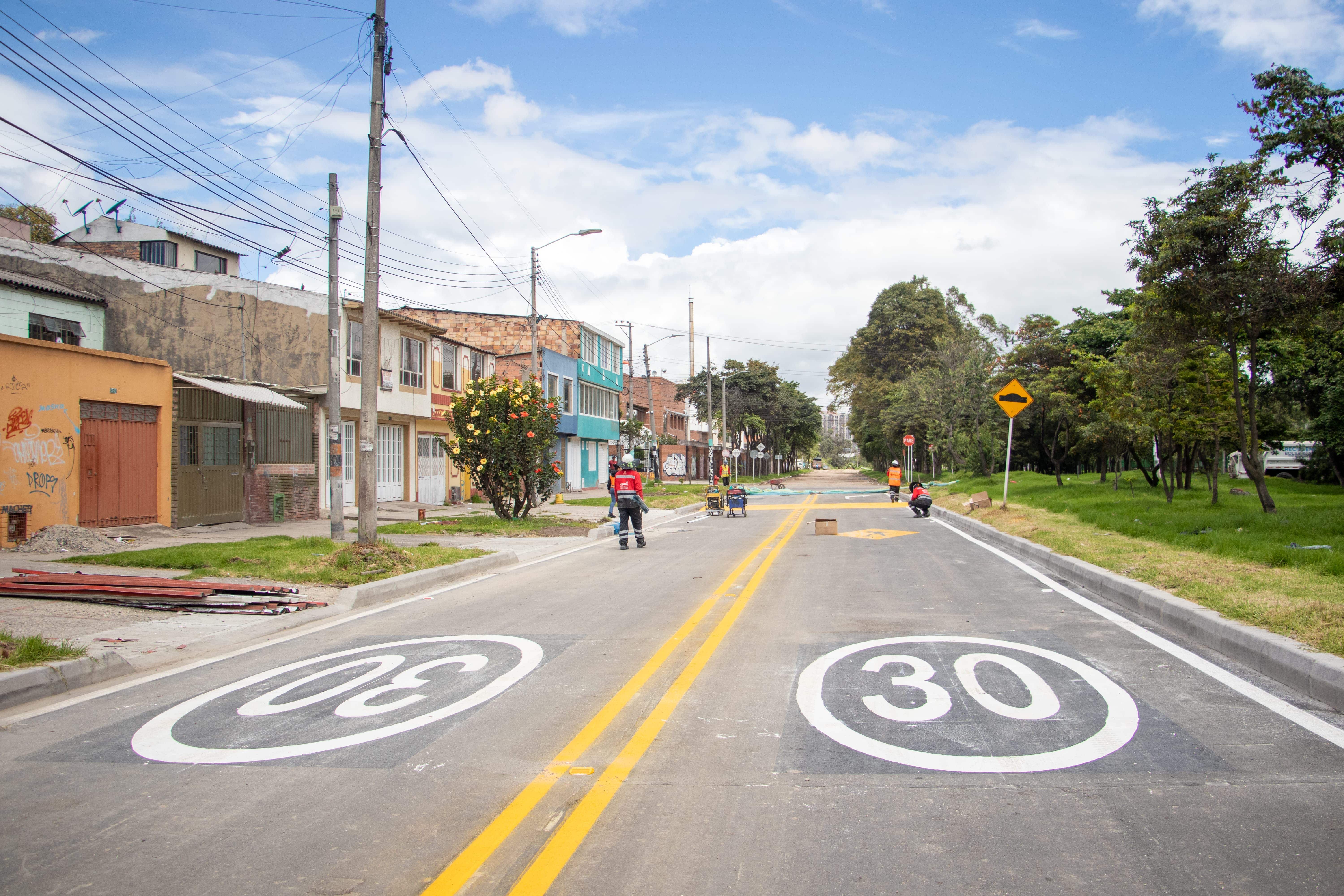 Obras en Bogotá: Distrito rehabilitó la avenida Ferrocarril del Sur