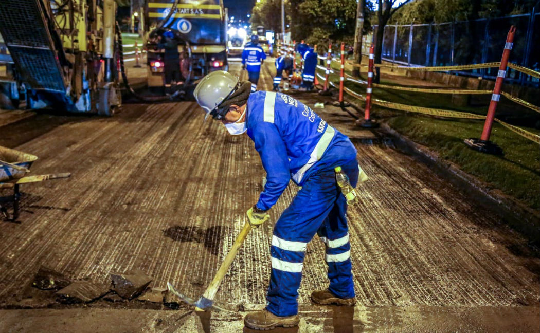 Obras viales generan miles de empleos - Foto: IDU
