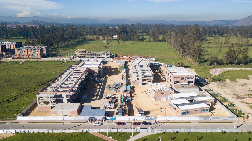 Obras colegios Laurel de Cera y Parques de Bogotá - Foto: Comunicaciones Secretaría de Educación 