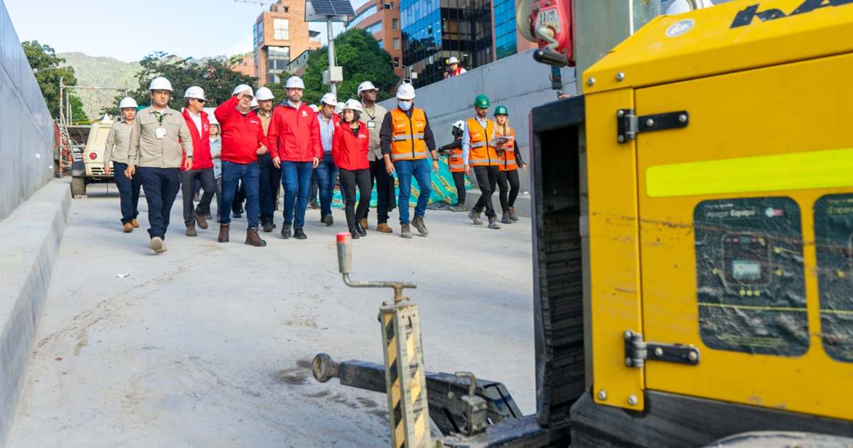 Obras Metro de Bogotá: Alcalde visitó deprimido calle 72 con Caracas