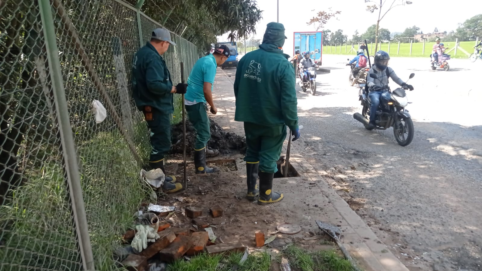 UMV trabaja por reactivar obras en Suba por la calle 80 Bogotá