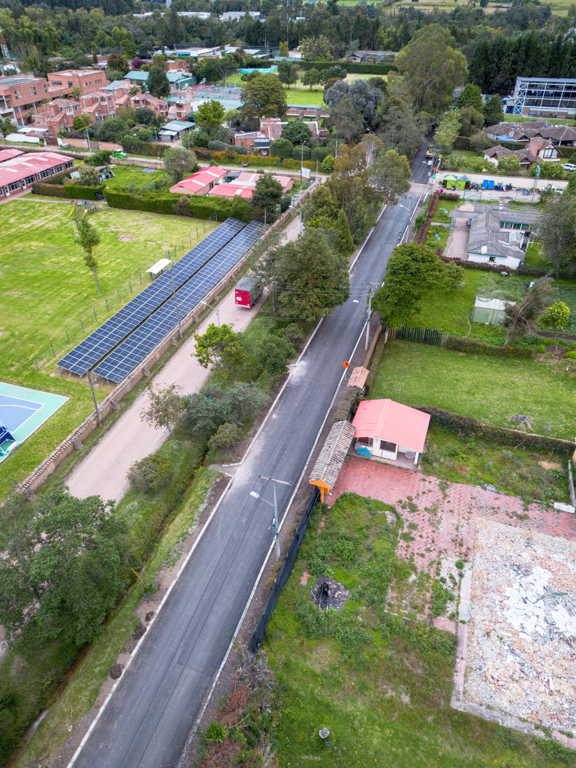 Trabajos en la calle 222 en Bogotá ya llegan al 48%