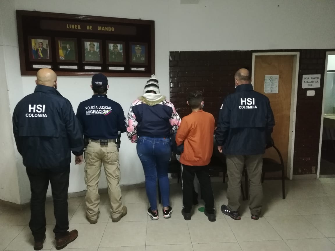 En los operativos realizados fueron capturadas 8 personas que serán procesados por estímulo a prostitución y trata de menores - FOTO: Prensa Alcaldía de Los Mártires