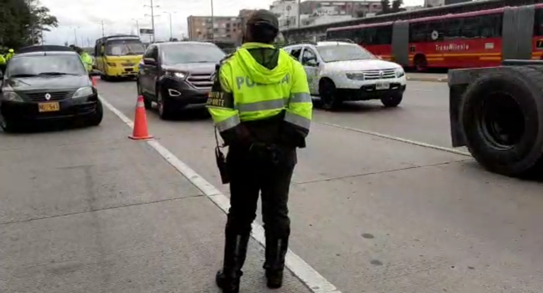 Operativos de la policía en 60 puntos de Bogotá - FOTO: Consejería de Comunicaciones