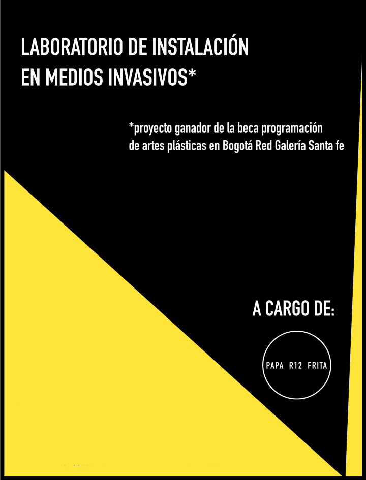 Poster del laboratorio de instalación en medios invasivos
