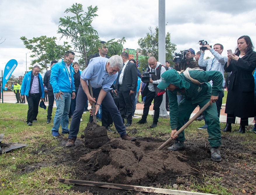Listo el parque Tercer Milenio en el centro de Bogotá - Foto: Comunicaciones Alcaldía / Andrés Sandoval