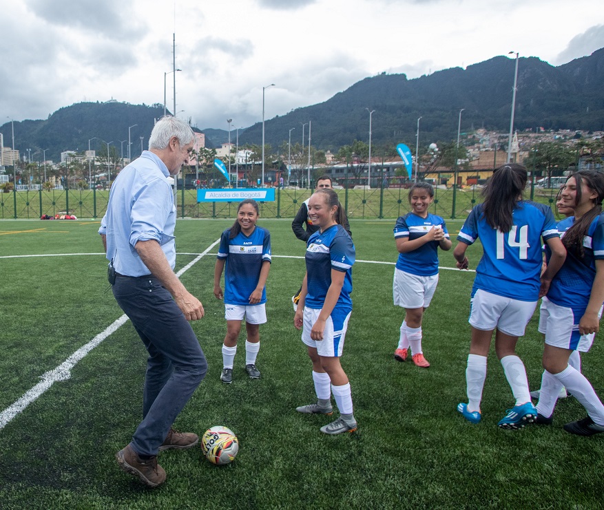 Listo el parque Tercer Milenio en el centro de Bogotá - Foto: Comunicaciones Alcaldía / Andrés Sandoval