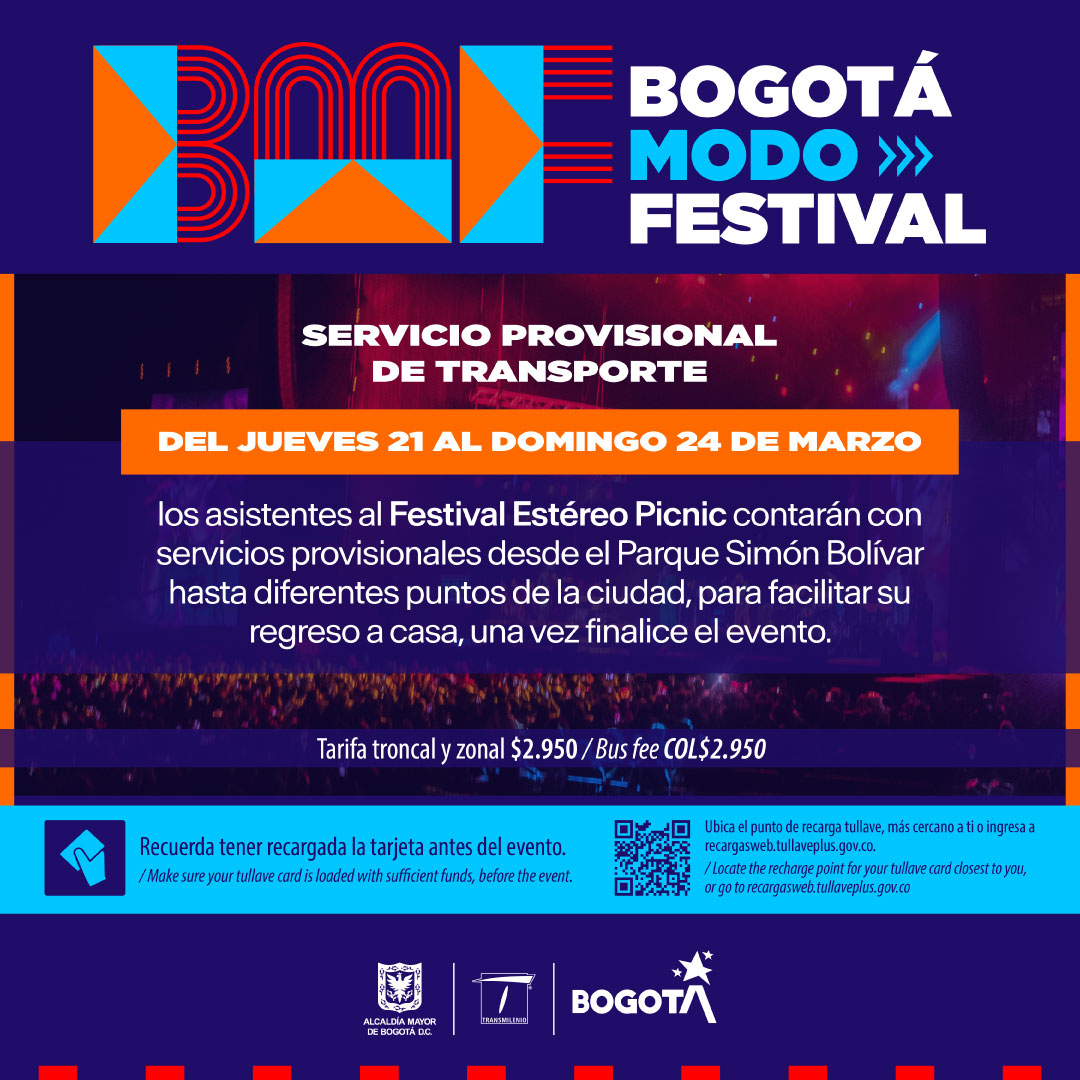  #BogotáEnModoFestival