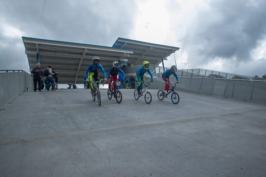 Bogotá estrena pista de BMX - Foto: Comunicaciones Alcaldía / Andrés Sandoval