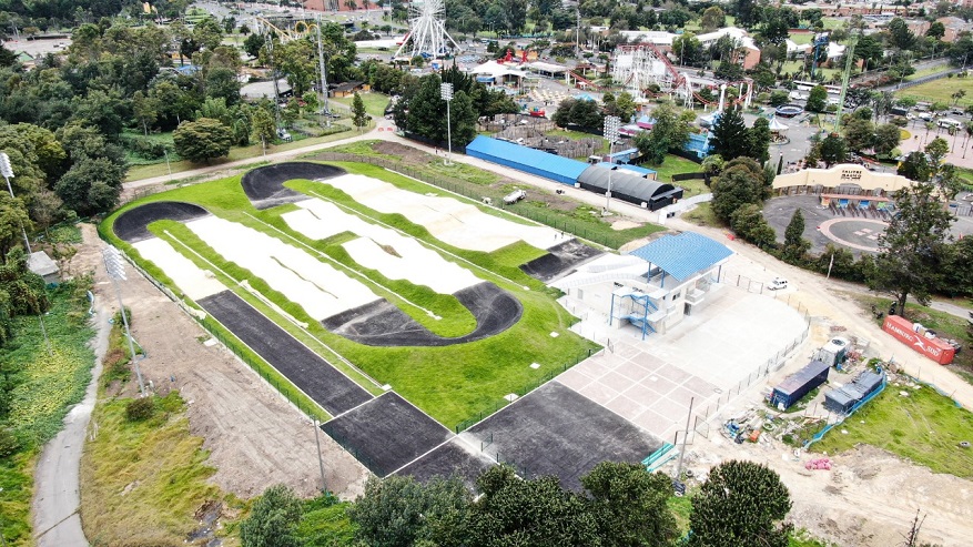 Bogotá estrena pista de BMX - Foto: Comunicaciones Alcaldía / Andrés Sandoval