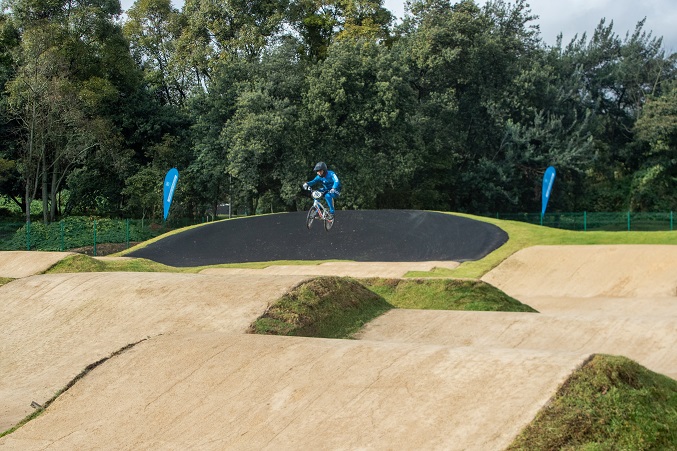 Bogotá estrena pista de BMX - Foto: Comunicaciones Alcaldía / Andrés Sandoval