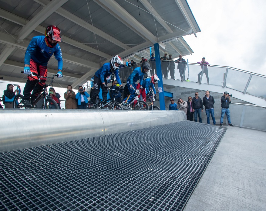 Bogotá estrena pista de BMX - Foto: Comunicaciones Alcaldía / Andrés Sandoval