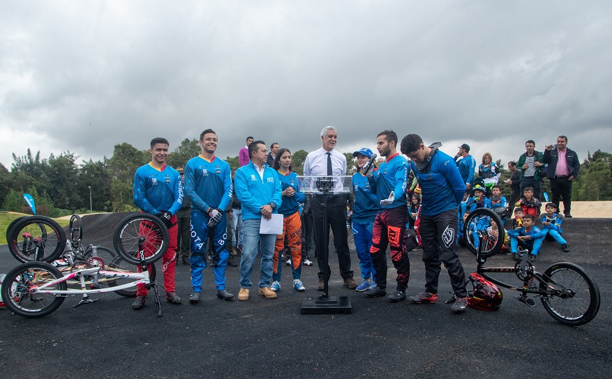 Bogotá estrena pista de BMX - Foto: Comunicaciones Alcaldía / Andrés Sandoval