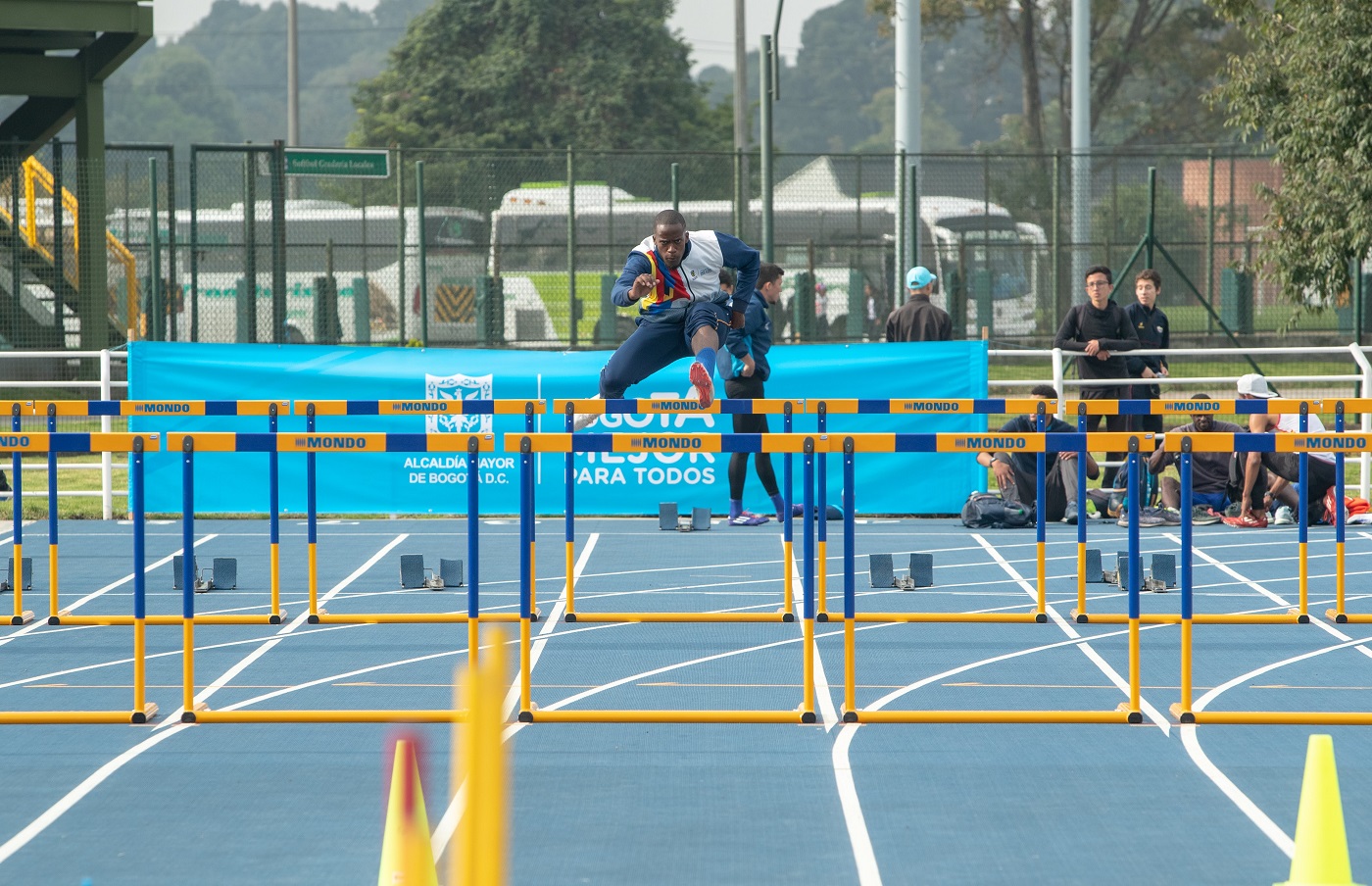 Pista de atletismo Unidad Deportiva El Salitre