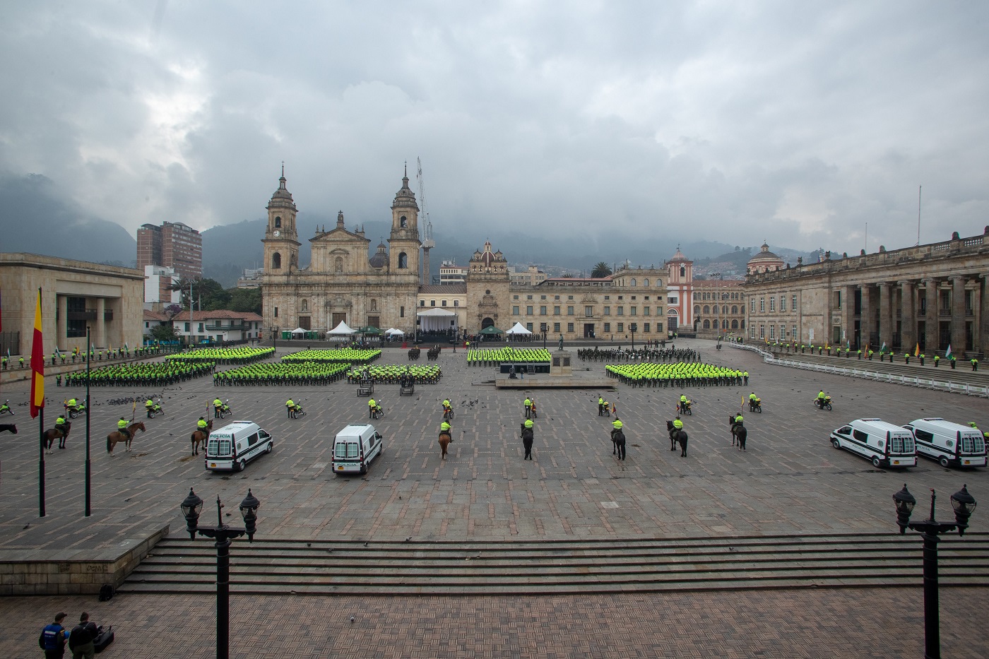 Nuevo parque automotor y Policías para Bogotá - Foto: Comunicaciones Alcaldía Bogotá 