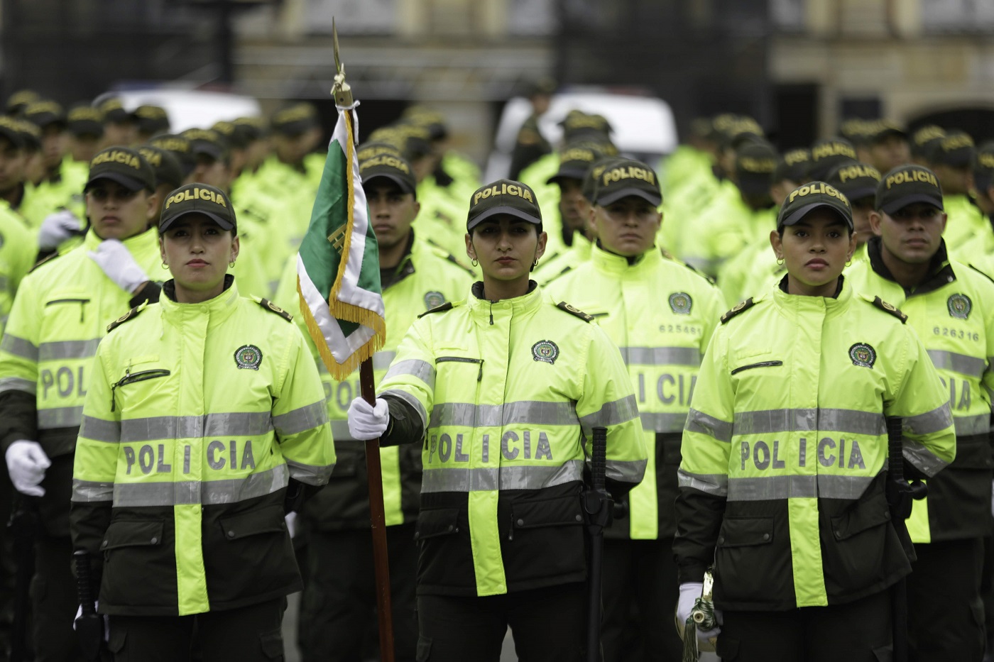 Nuevo parque automotor y Policías para Bogotá - Foto: Comunicaciones Alcaldía Bogotá 