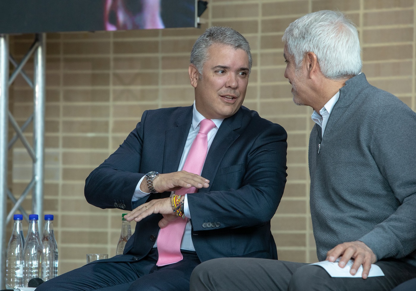 Presidente Duque destaca trabajo del alcalde Peñalosa - Foto: Comunicaciones Alcaldía / Andrés Sandoval