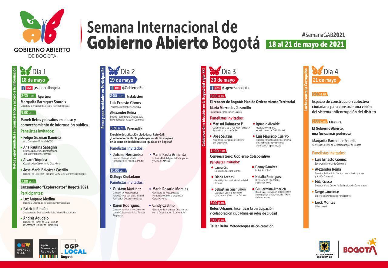 Semana Gobierno Abierto Bogotá