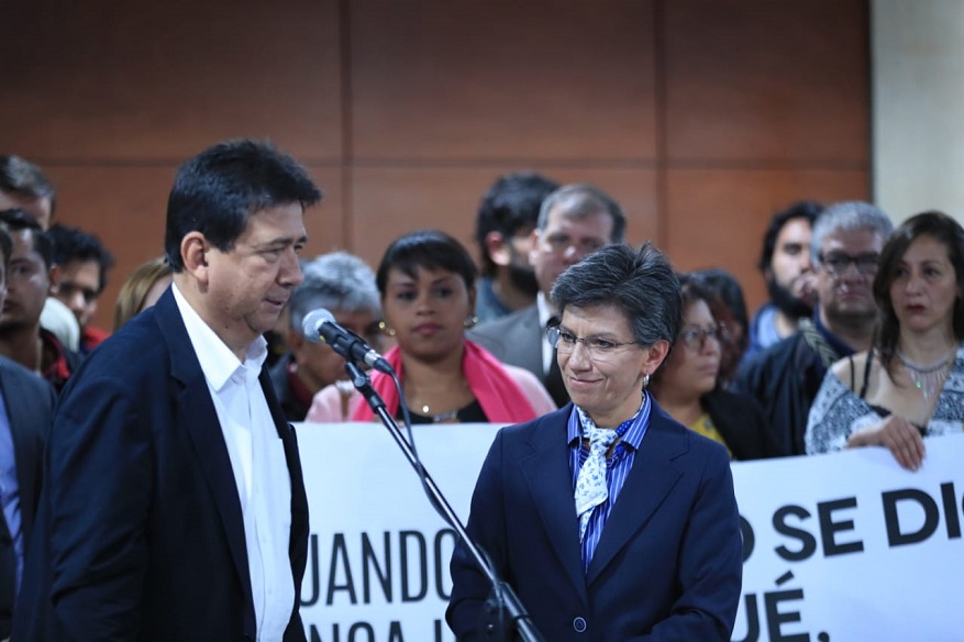 Nuevo protocolo para garantizar la protesta social - Foto: Comunicaciones Alcaldía Bogotá