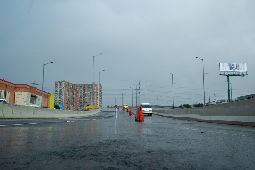 Puente de Calle 183 con Autopista Norte - Foto: Comunicaciones Alcaldía / Andrés Sandoval