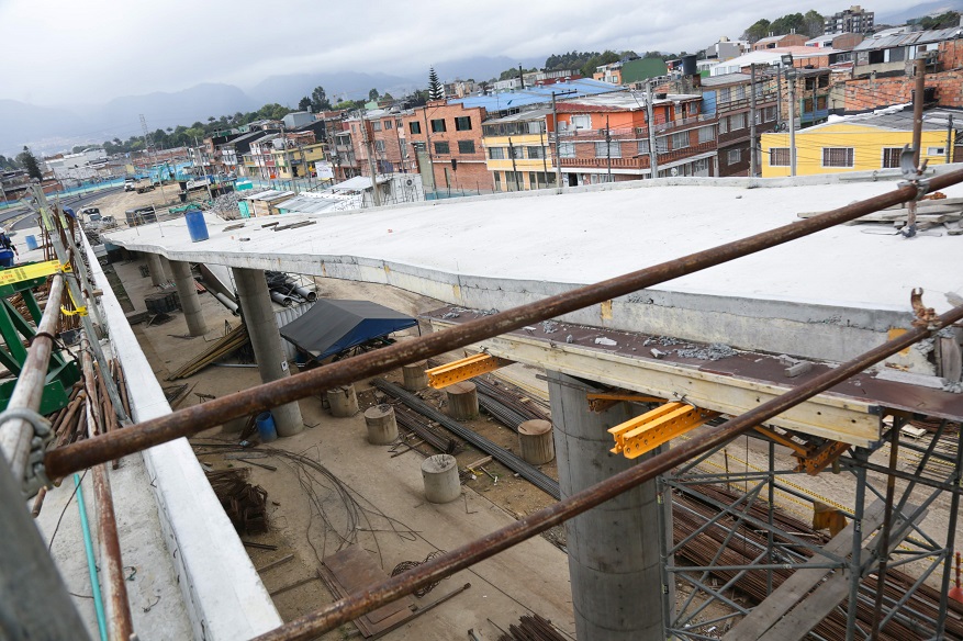 Puente vehicular de Calle 63 con Boyacá estará listo antes de finalizar el año - Foto: IDU