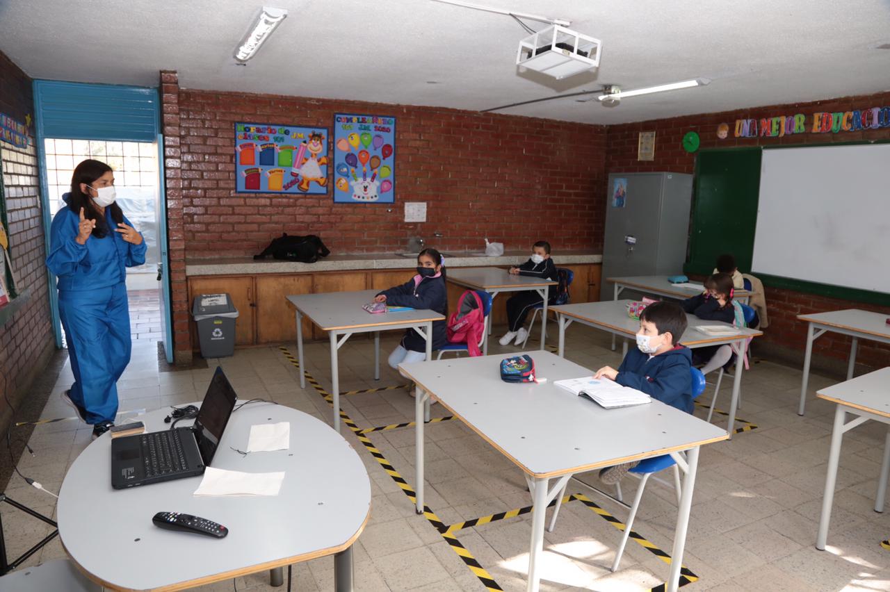 reapertura gradual, progresiva y segura en los colegios distritales de Bogotá