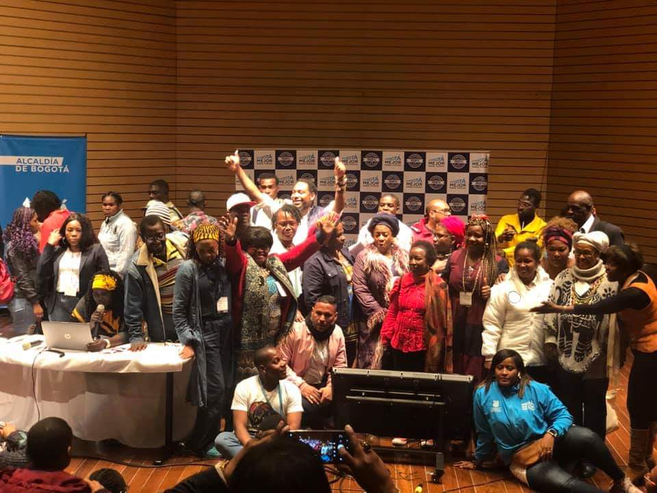 Los 30 representantes electos para la Comisión Consultiva Distrital de Bogotá de Comunidades Negras, Afrocolombianas, Raizales y Palenqueras