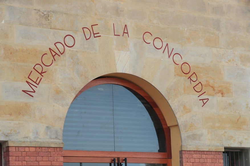 Así quedó la Plaza de Mercado La Concordia - Foto: Comunicaciones Alcaldía / Diego Bauman 