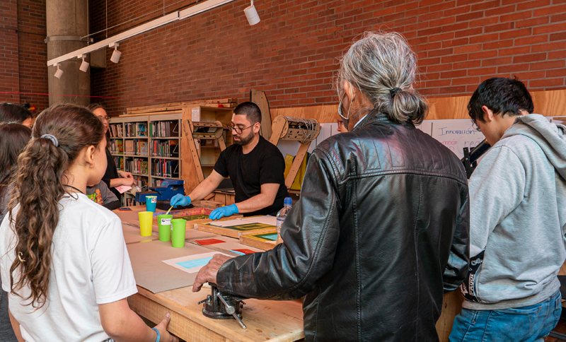 Taller de impresión 3D en el Tunal