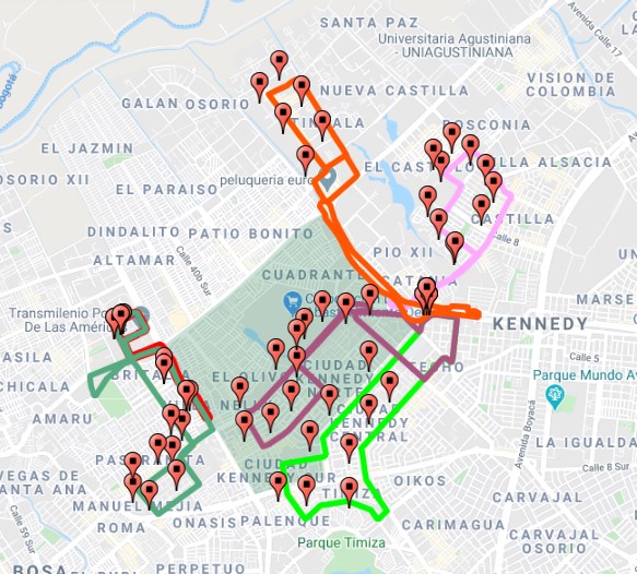 Así es el funcionamiento de Transmilenio en Kennedy