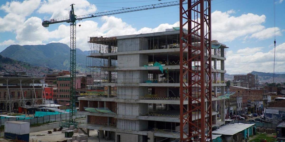 Sector de la construcción en Bogotá - Foto Secretaría del Hábitat