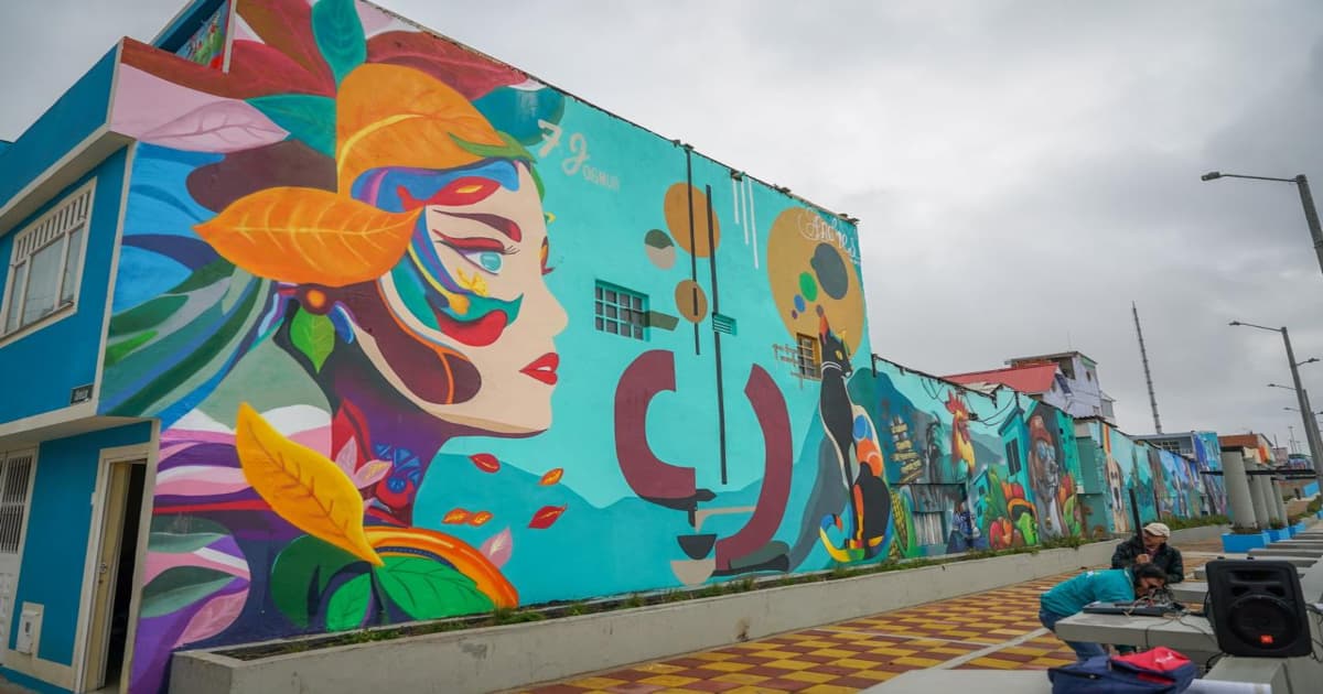 Seguimos embelleciendo Ciudad Bolívar con "cultura y color en Illimaní" 
