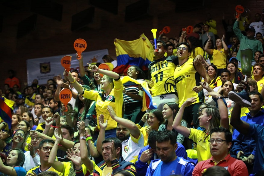 Selección de voleibol en preolímpico - Foto: IDRD 