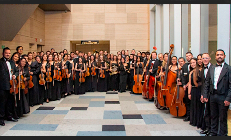 La Orquesta Sinfónica Binacional en El Ensueño