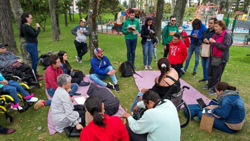 Nuevo POT de Bogotá busca eliminar barreras de personas con discapacidad. Foto: Secretaría de Planeación