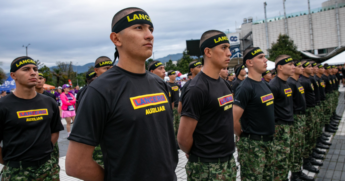 Soldados en la Carrera por los Héroes