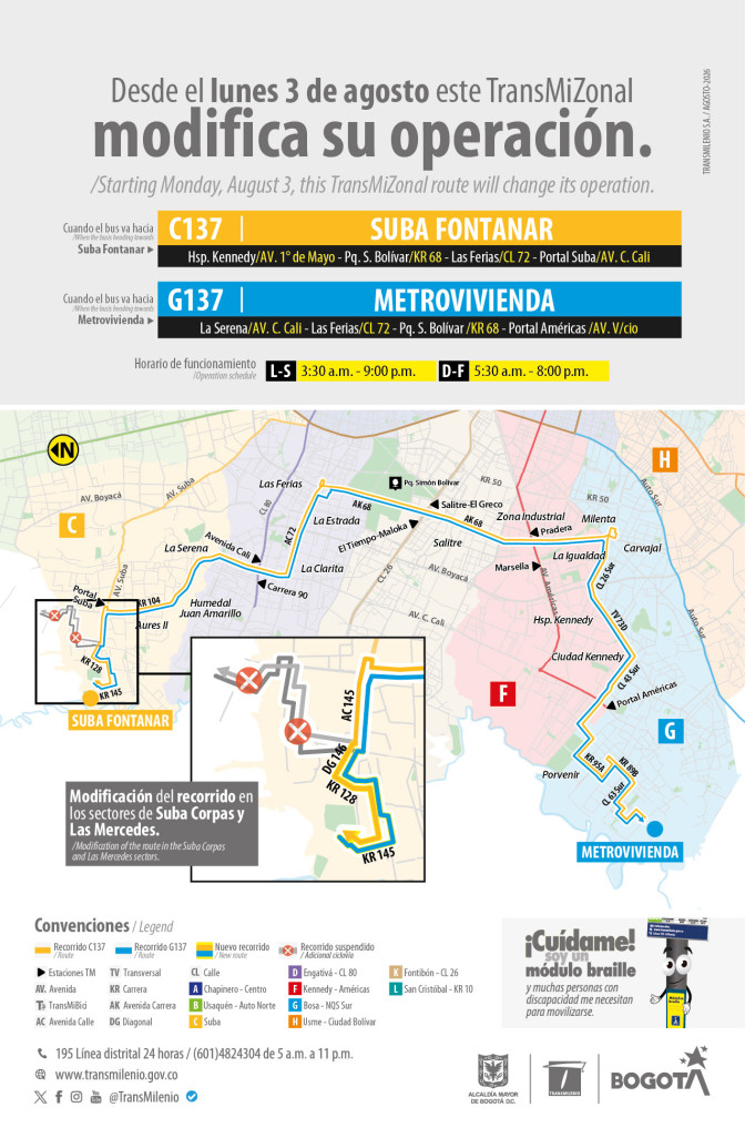 Balance programa Ciempiés Caminos Seguros en Bogotá 2024 a 2026 